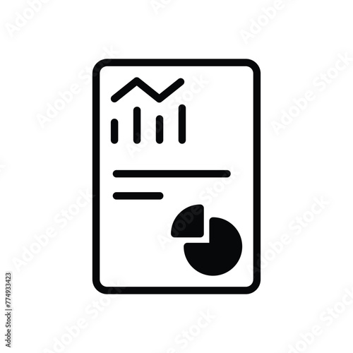 Reporting vector icon