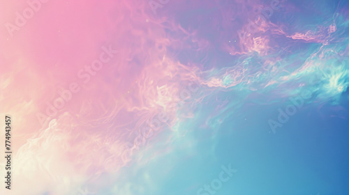 Luminous gradient background with soft pastel tones, creating a calming ambiance for presentations.