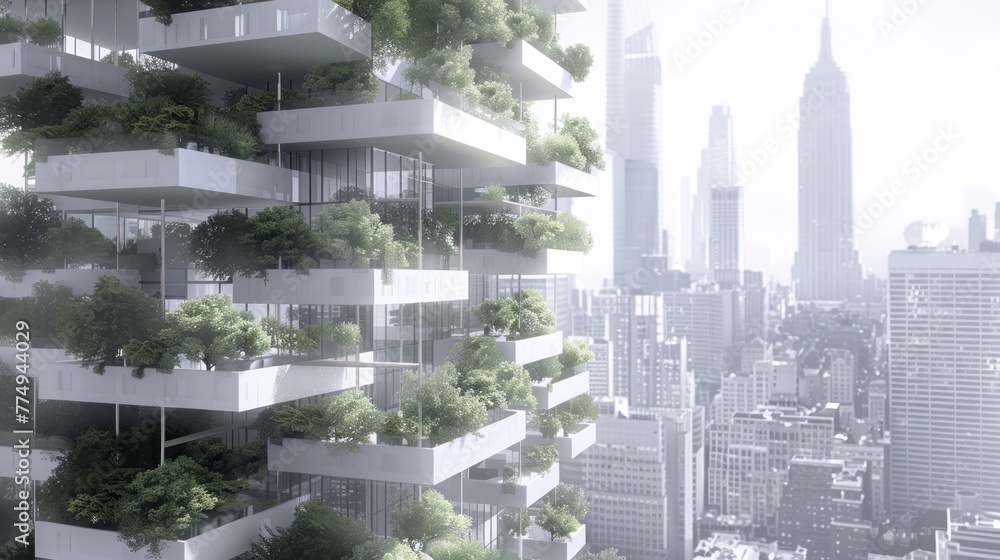 High-Rise Urban Forest: Design a skyscraper 
