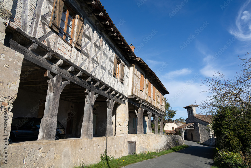 Saint-Antoine-de-Ficalba, village du Lot-et-Garonne
