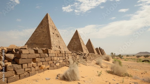 The Pyramids of Mero  