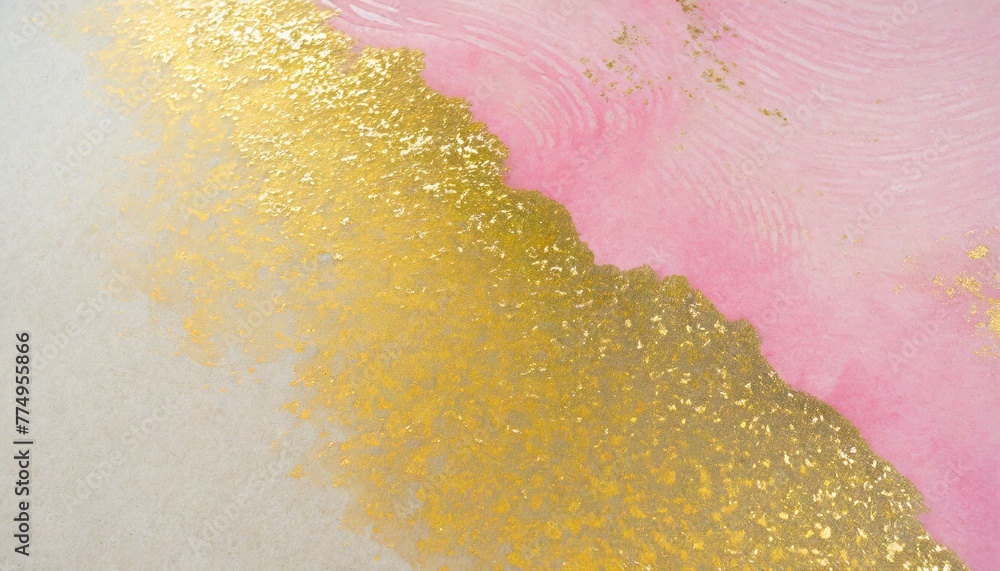 Fototapeta premium Watercolor texture art inspired by a beautiful and gentle spring.