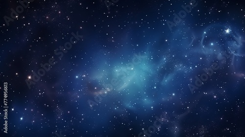 Space background realistic starry night cosmos and shining stars milky way and stardust color galaxy