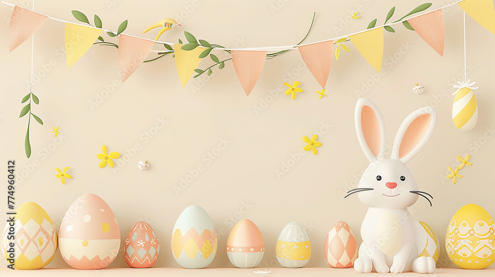 Happy Easter Background Happy Easter Background