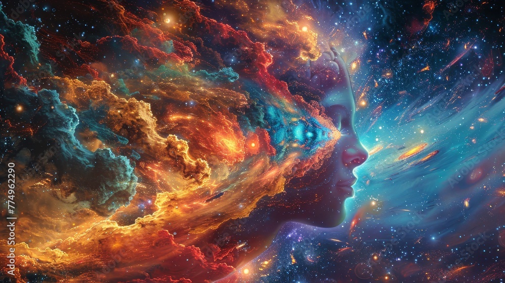 A surreal exploration of intelligence as a cosmic dance A surreal exploration of intelligence as a cosmic dance