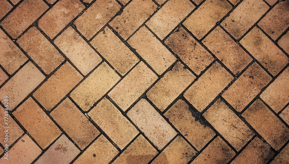 Closeup shot of the block pattern of the tiles Closeup shot of the block pattern of the tiles