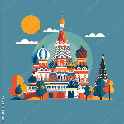 Basilius Kathedrale in Moskau, Russland