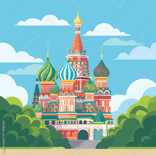 Basilius Kathedrale in Moskau, Russland