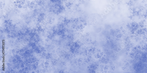 Aquarelle painted azure violet white of paint gradient color splashing abstract textured background. Blue winter vector watercolor art fresh and cloudy sky with clouds acrylic painted purple grunge.