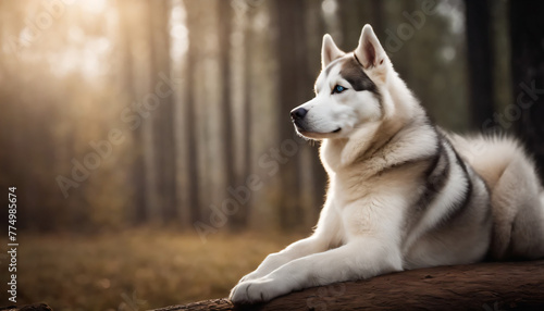 siberian husky dog photo