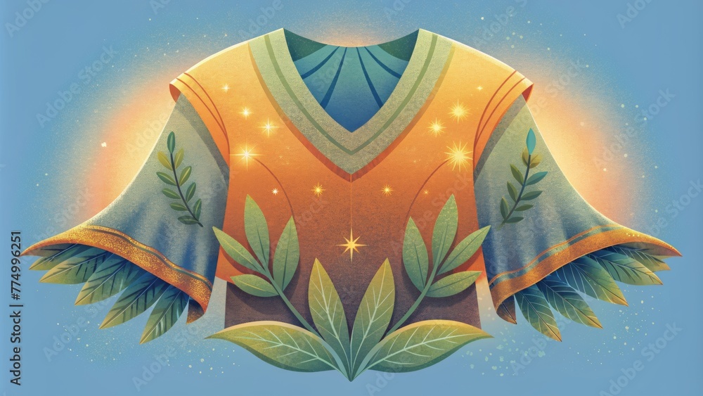 © DigitalSpace - A flowy bohemian top made from hemp a sustainable and highly versatile fabric that requires less water and pesticides to grow. © DigitalSpace - A flowy bohemian top made from hemp a sustainable and highly versatile fabric that requires less water and pesticides to grow.