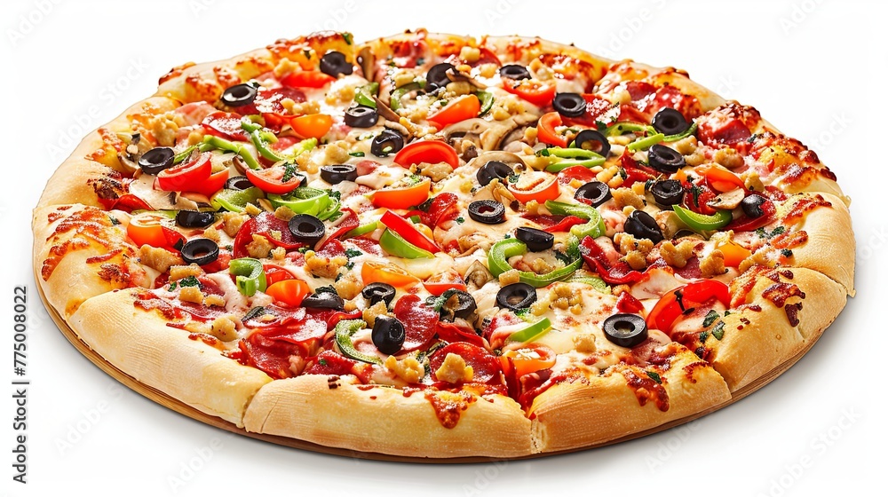 Supreme Pizza with a Rich Variety of Toppings