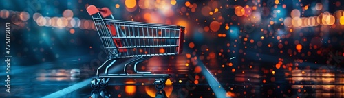 ECommerce Revolution Highlight the transformative impact of technology on ecommerce, revolutionizing the way businesses buy, sell, and interact with customers in the digital marketplace ,4k
