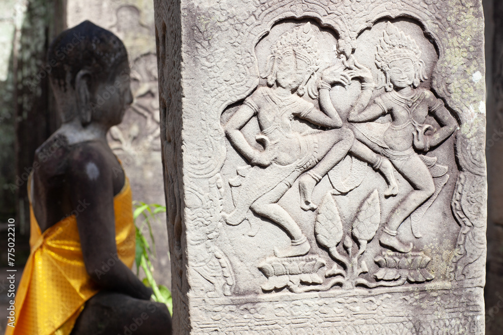 Fototapeta premium Angkor Thom,the most famous site in Cambodia