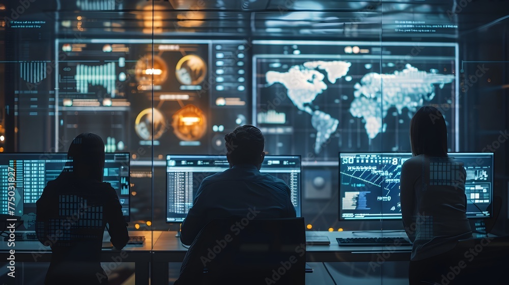Collaborative Digital Workspace Empowering Team Synergy and Real-Time Data Analysis