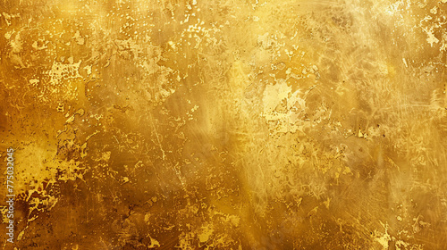 Textured Gold Leaf Surface

