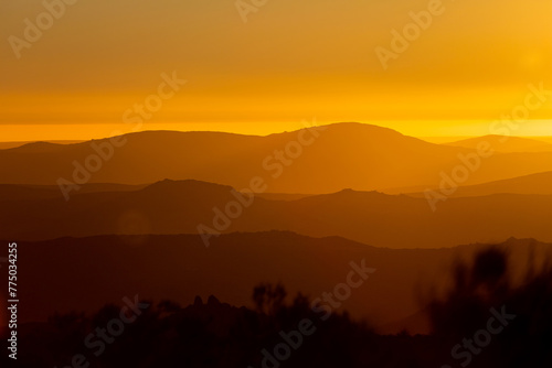 Arid landscape in the Namaqualand region of South Africa