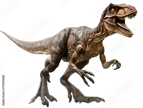 PNG illustration of a Velociraptor  © Cristian