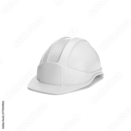 Construction Helmet on white background