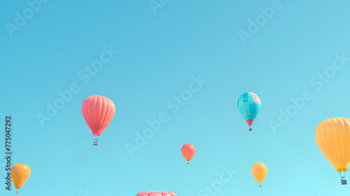 hot air balloons   generative ai