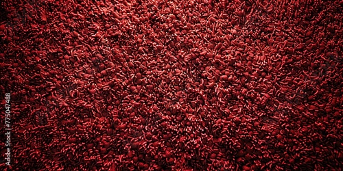 Obraz na płótnie Black and red test background w salonie