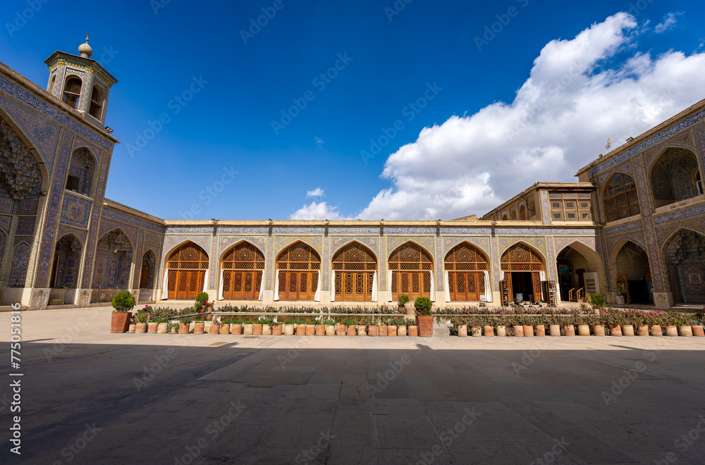 Afternoon at Nasir Al-Mulk Mosque, Shiraz, Iran.
