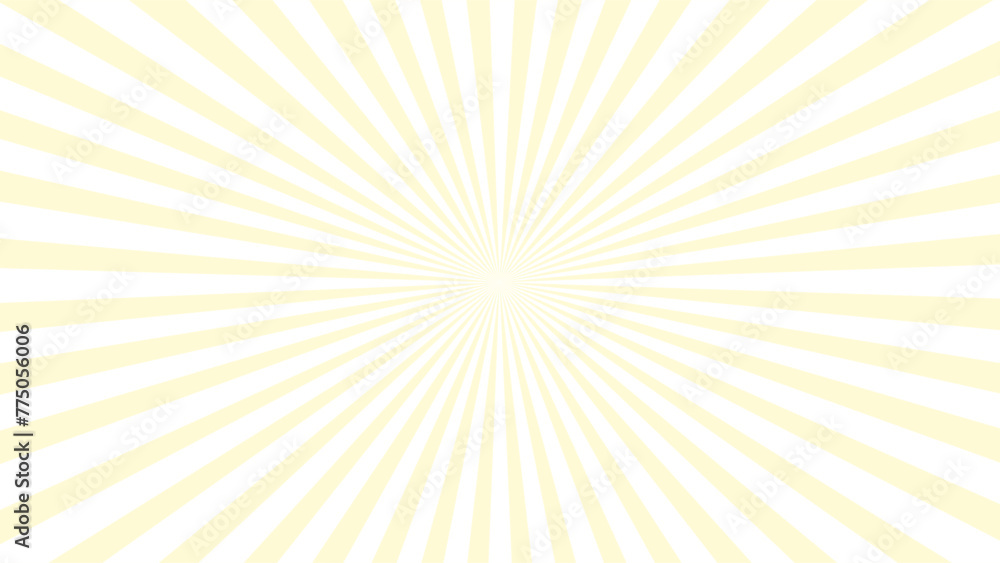 Yellow and white sunburst background Yellow and white sunburst background