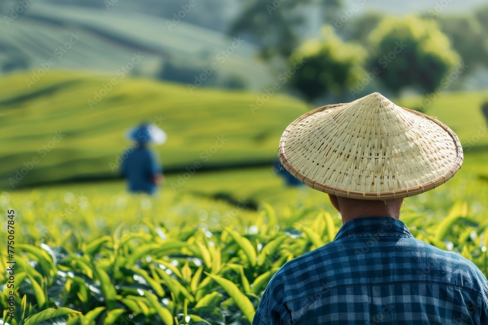  Chinese farmers use AI technology to analyze data and plan agriculture conveniently, quickly, and accurately. 