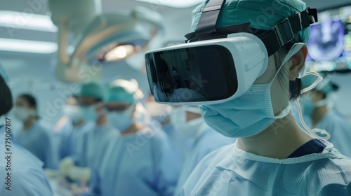  Chinese doctors use VR technology to perform precise, safe, and effective surgery. 