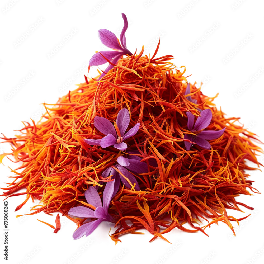 Fototapeta premium saffron in bowl