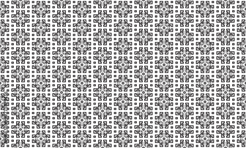 Embrace timeless elegance with this captivating black and white geometric pattern. Perfect for adding sophistication to your designs.