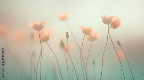 Poppies in the morning