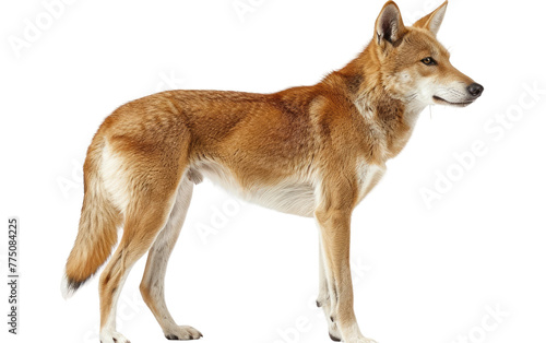 Unraveling the Mystery of the Dingo Beast isolated on transparent Background