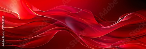 wallpaper shimmering  red color , aspec ratio 3:1 for banner, poster, social media