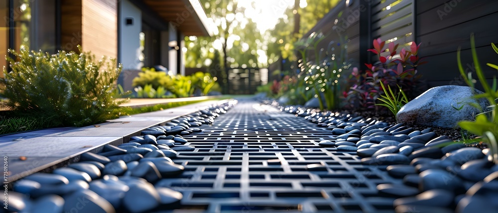 Image showcasing Eco-Friendly Landscaping Solution: Permeable Driveway and Walkway for ...