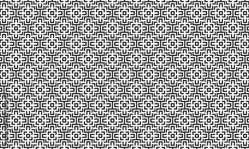 Embrace timeless elegance with this captivating black and white geometric pattern. Perfect for adding sophistication to your designs.