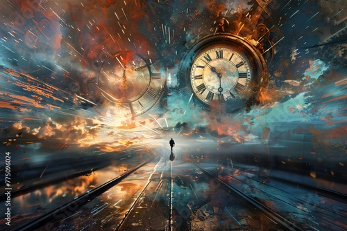 A time travel story, exploring the past, present and future