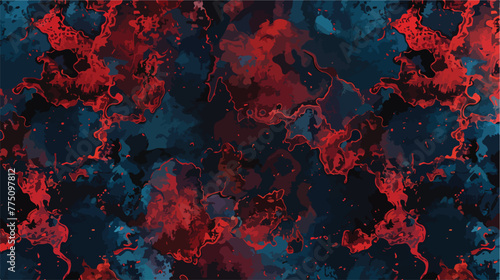 Dark seamless texture. Red background with blue included 