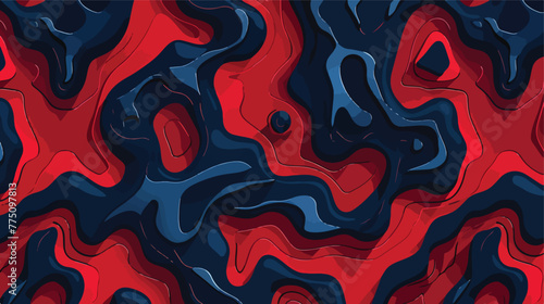 Dark seamless texture. Red background with blue included 