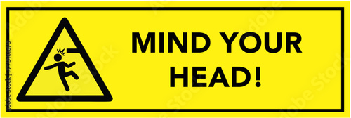 Sign - mind your head