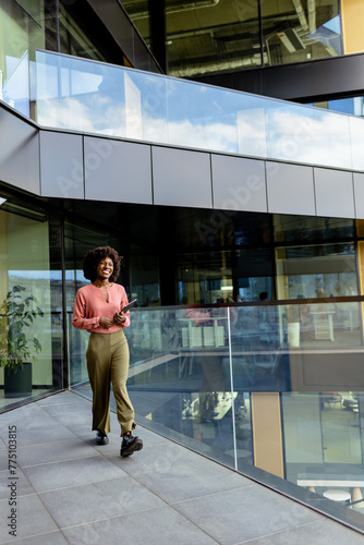 Radiant Young Businesswoman...