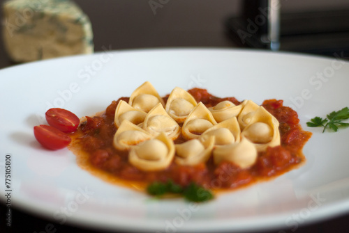 Italian Cappelletti with tomato sauce (ID: 775105800)