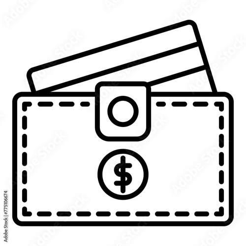 wallet and credit card