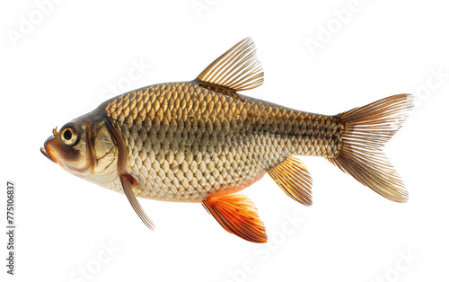 Roach and Fish isolated on transparent Background