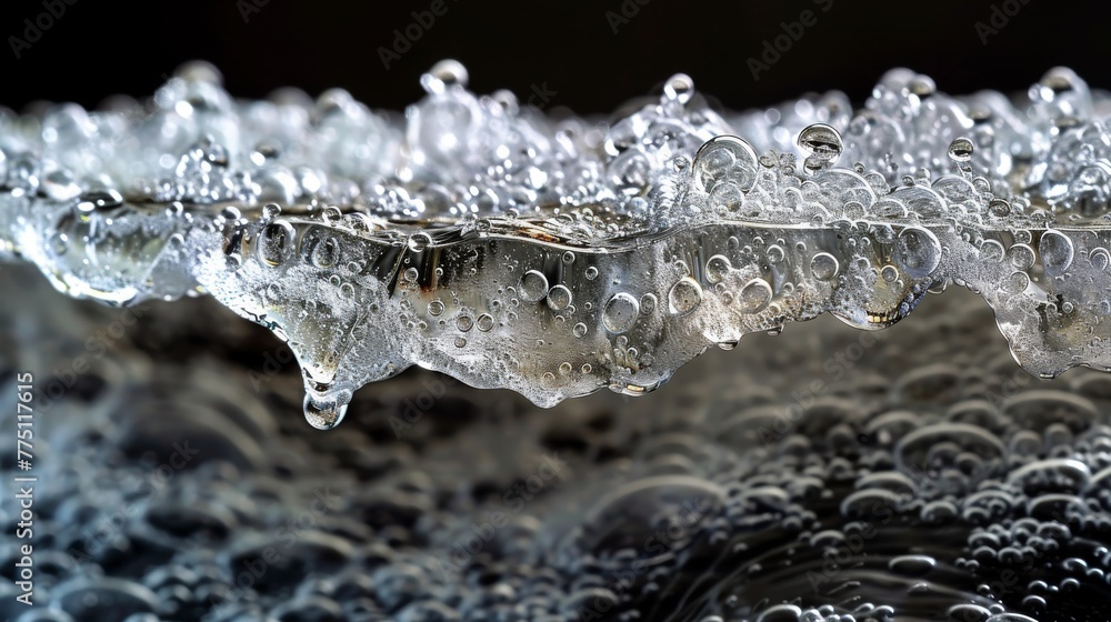 The Luminous Beauty of Water Droplets Captured in Macro. The Luminous Beauty of Water Droplets Captured in Macro.