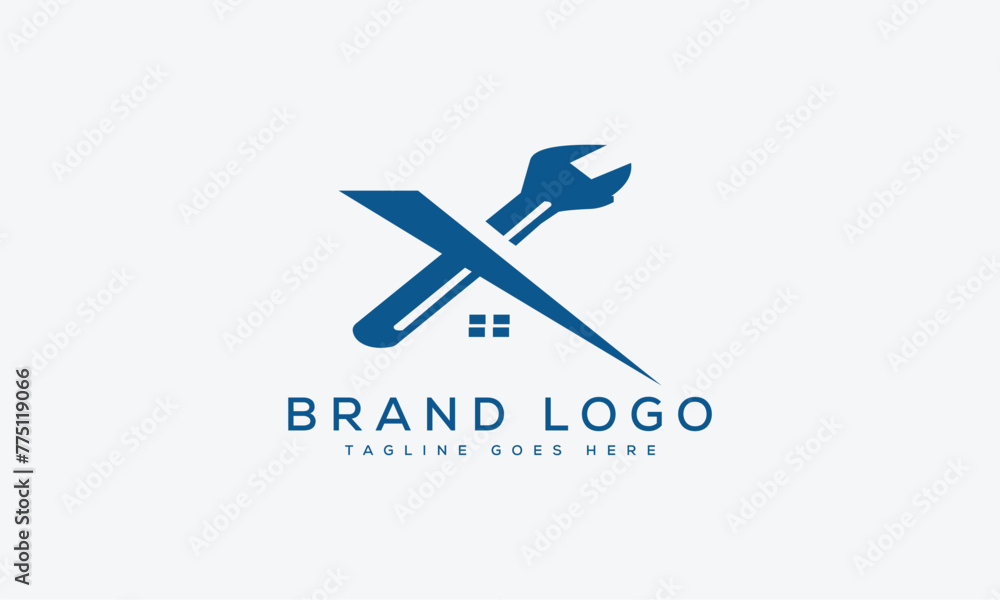 letter X logo design vector template design for brand