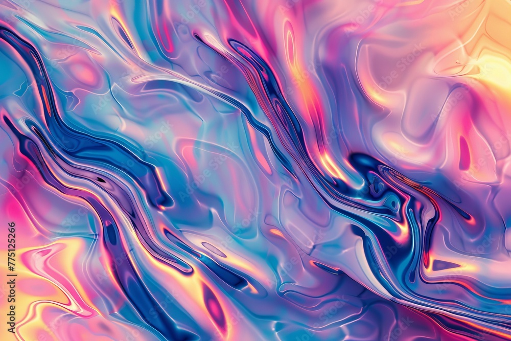 Enigmatic holographic marble display pattern Enigmatic holographic marble display pattern