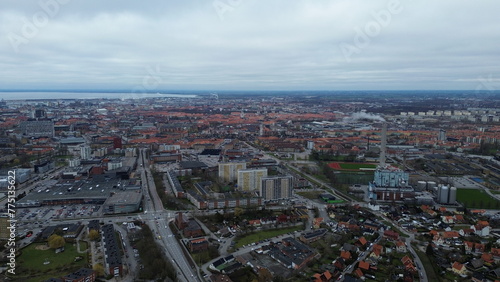 city aerial view © Johan