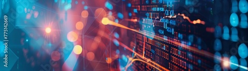 Regtech for compliance, illustrating technology solutions that help companies comply with financial regulations efficiently low noise