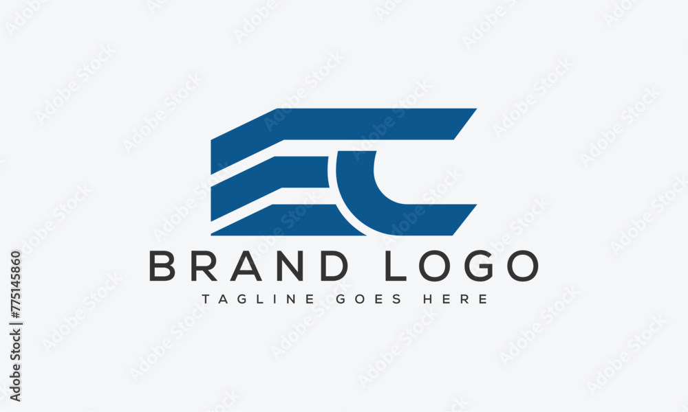 letter EC logo design vector template design for brand letter EC logo design vector template design for brand